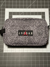 Load image into Gallery viewer, Converted/Altered/Upcycled Dopp Kit - Rangefinder Case (large label)
