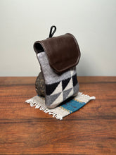 Load image into Gallery viewer, Rangefinder Case - Wool/Waxed Canvas/Leather
