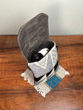 Load image into Gallery viewer, Rangefinder Case - Wool/Waxed Canvas/Leather
